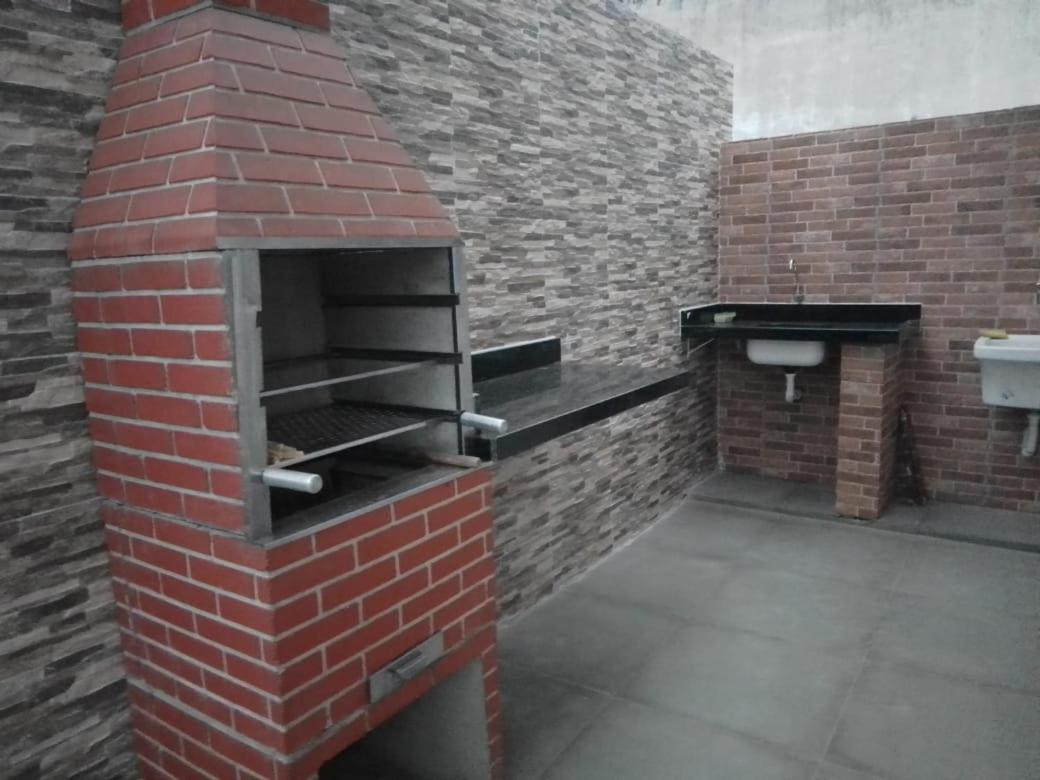 Casa Temporada Com Wi-Fi E Garagem Privativa Peruibe Villa Buitenkant foto
